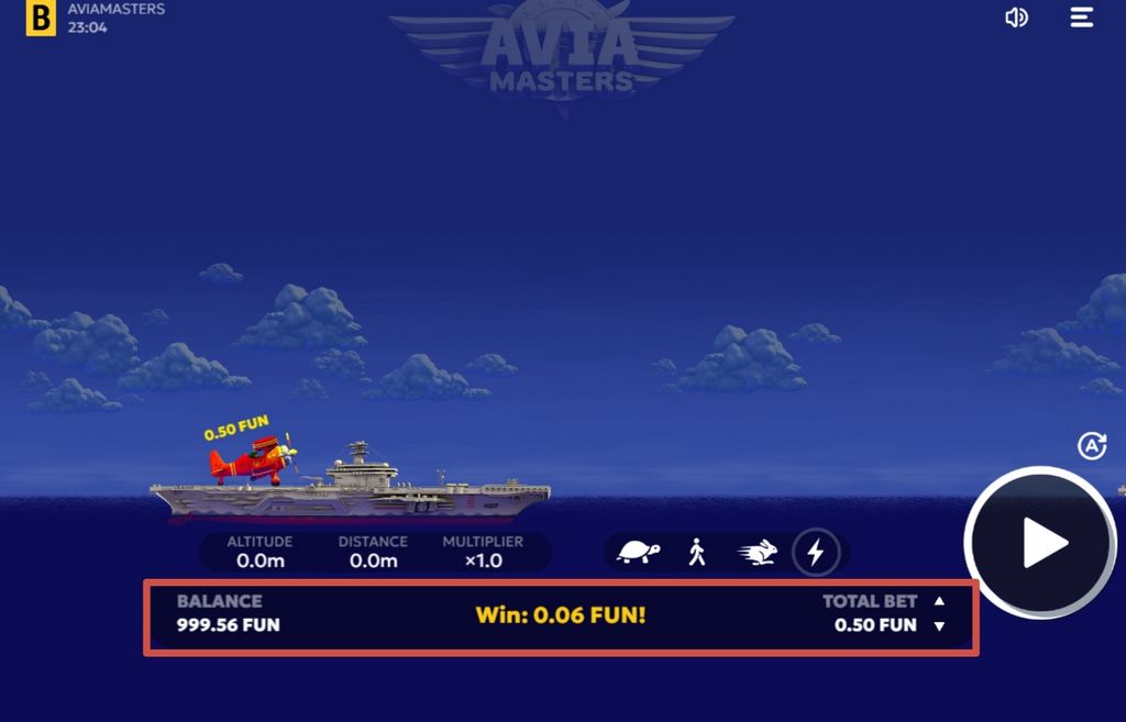 AviaMasters Game - Play Demonstration or Obtain Benefit Approximately $9500